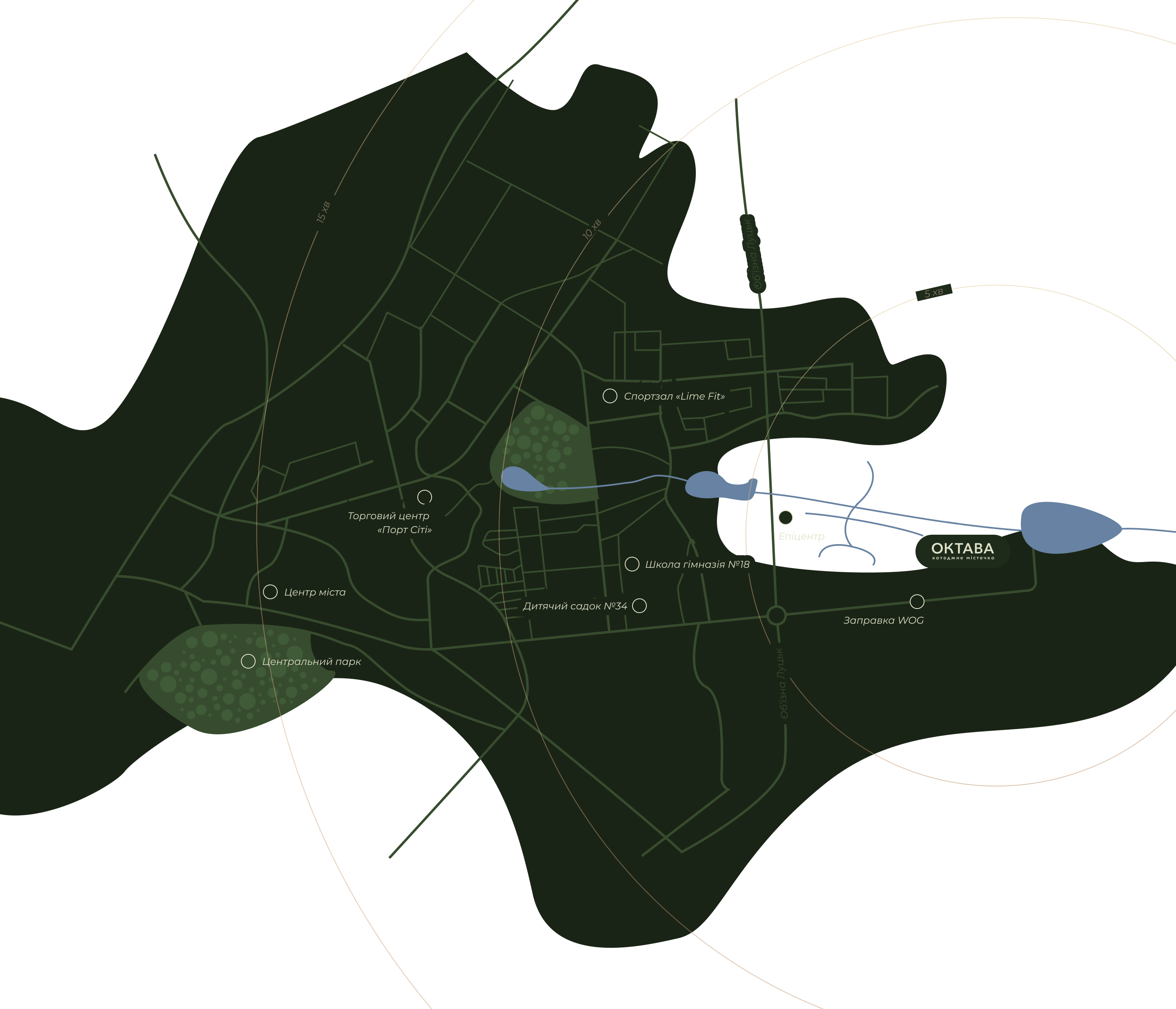 Котеджне містечко, що в 5 хвилинах від Луцька